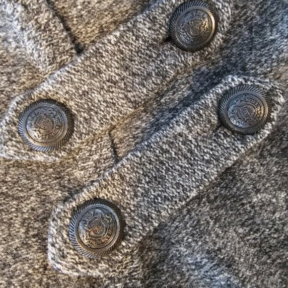 Pendleton Women's Cape, Grey, Lamb's Wool, M/L - Picture 4 of 6